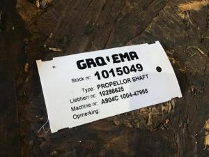 Liebherr Propellerwelle